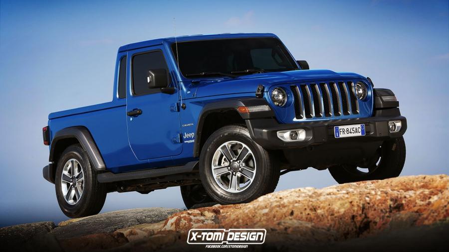 Jeep Wrangler Pickup by X-Tomi Design '2018